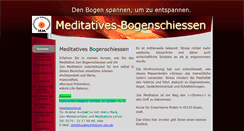 Desktop Screenshot of bogenschiessen-zen.de